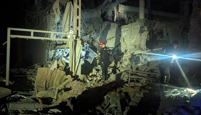 ДСНС розкрила подробиці російського удару по готелю в Кривому Розі