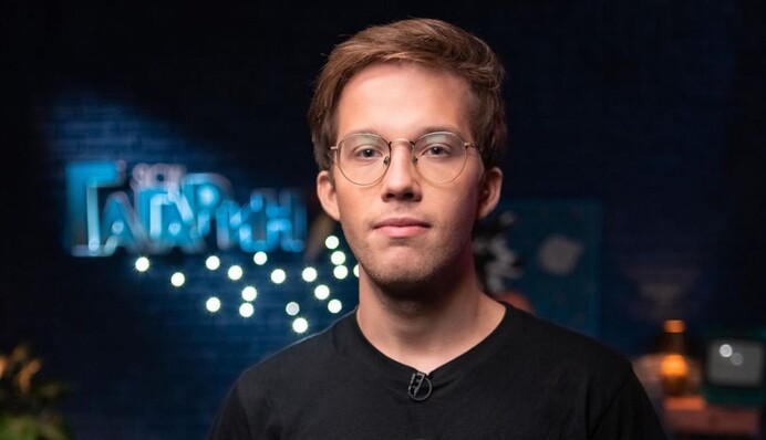 Комік Редька образився на лайку від волонтерки Подоляк, яку він розлютив візитом у Суджу