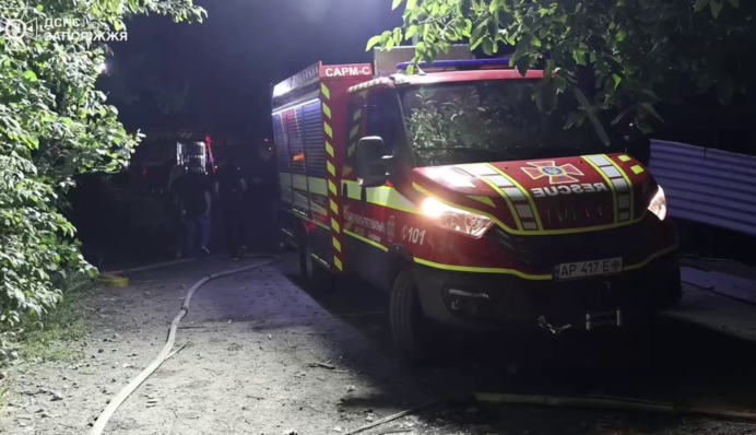 ДСНС розкрили подробиці російського удару по Запорізькій області