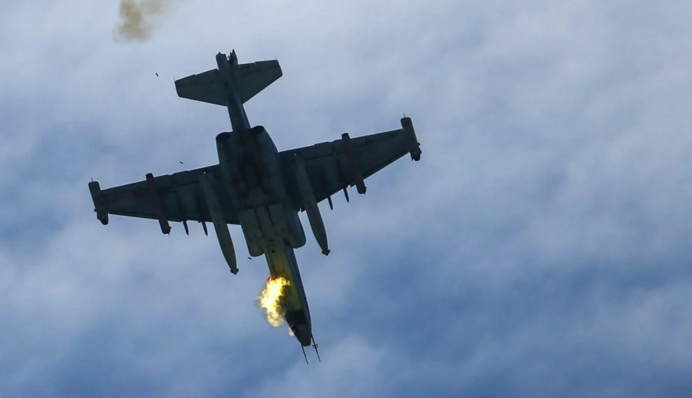 Українці збили російський Су-25