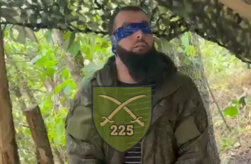 Українські бійці взяли в полон кадирівця та записали на відео