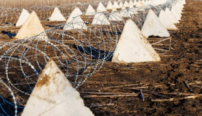 В сети показали интерактивную карту фортификаций россиян на Курщине