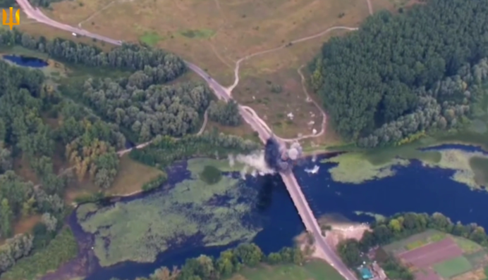 У Повітряних силах України показали ефектну роботу МіГ-29  по переправах під Курськом