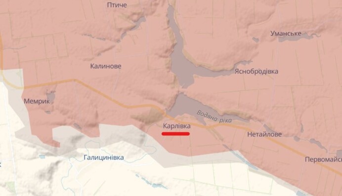 DeepState фіксує подальше просування росіян і захоплення ще одного українського села