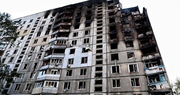 Фотограф показав, як зараз виглядає після удару росіян 12-поверхівка у Харкові