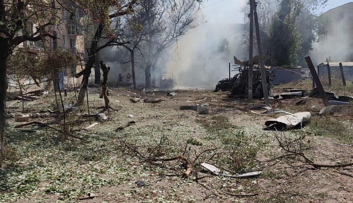 В Курахово в Донецкой области из-за российского обстрела погибли 3 человека, 9 - ранены