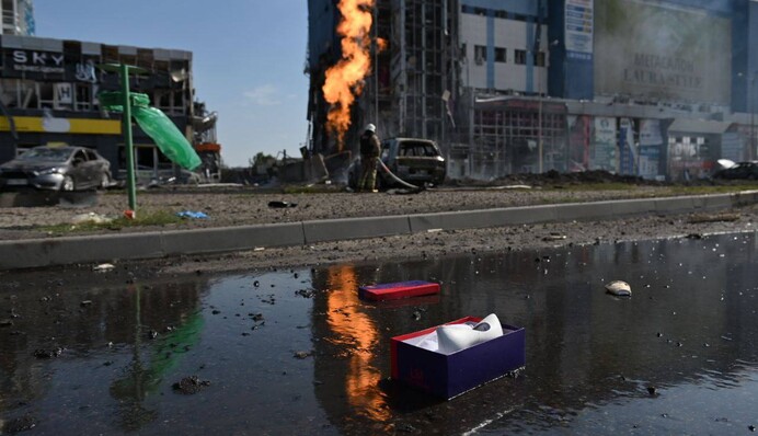 Ракетна атака на Харків: серед постраждалих - тримісячне немовля