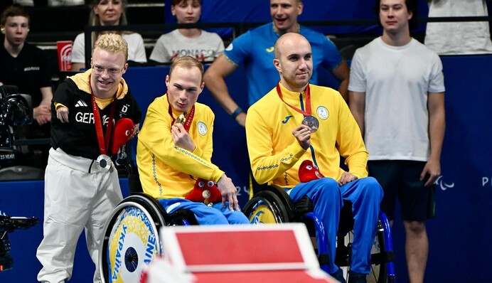 Україна піднялася на 10 місце у медальному заліку на Паралімпіаді-2024