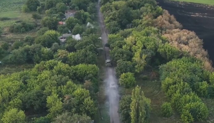 Українські танкісти показали, як розносять ворожі позиції на Покровському напрямку