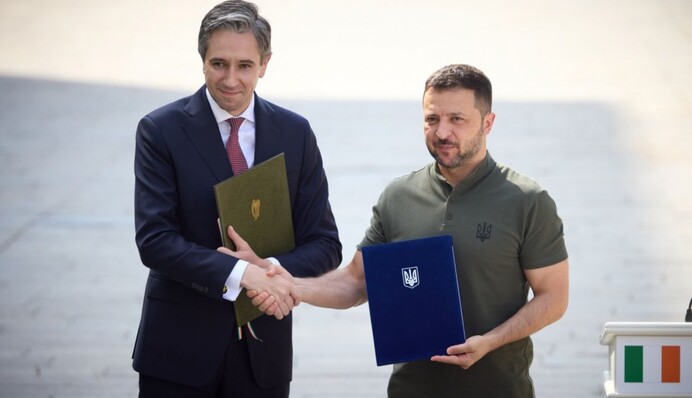 Украина и Ирландия заключили соглашение о безопасности