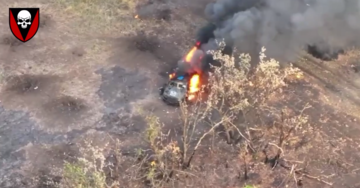 Черные запорожцы показали, как выжигают противника на Угледарском направлении