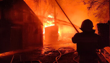 Под Львовом вспыхнули склады из-за обломков «шахеда»