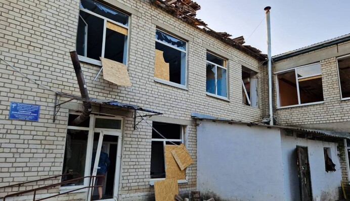 На Херсонщине россияне сбросили бомбы на детсад