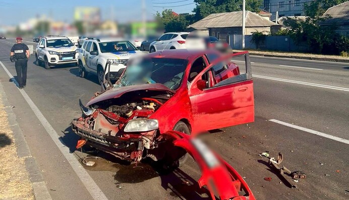В Броварах нетверезий водій зіткнувся з автобусом