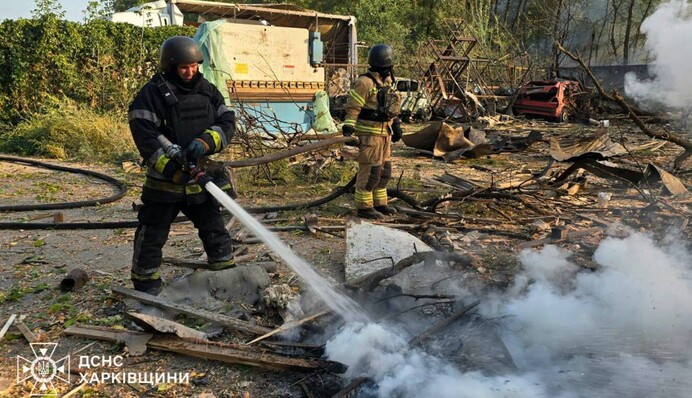 Росія атакувала Харків та область: в ДСНС показали наслідки