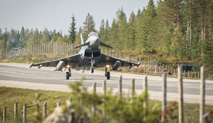В Финляндии впервые перебросили немецкие истребители под границу РФ