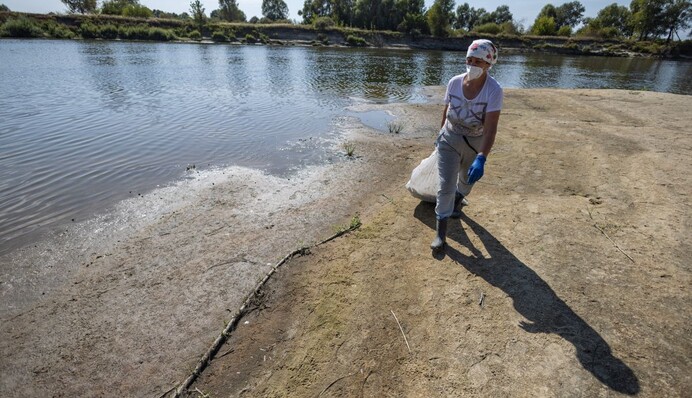 «Хтось пояснить, що відбувається?» Ольга Сумська із жахом побачила біду з річкою Десна
