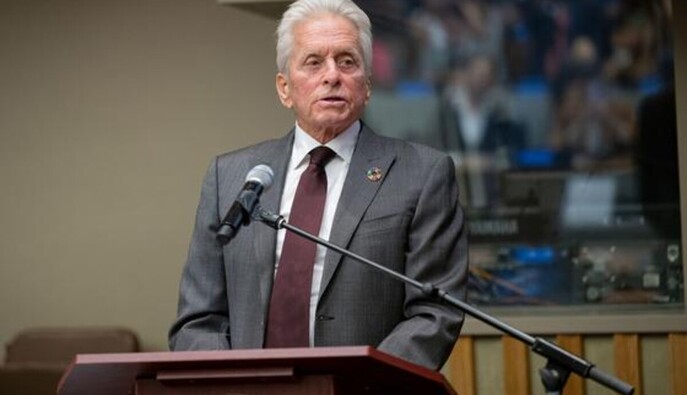 Майкла Дугласа вразив гімн України