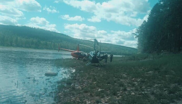 В России разбился на вертолете владелец золотодобывающей компании