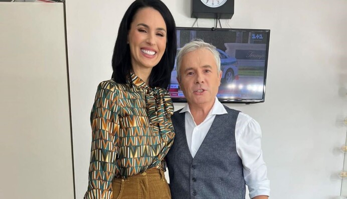 Телеведучий Грубич раптом зблизився з Єфросиніною і заплакав