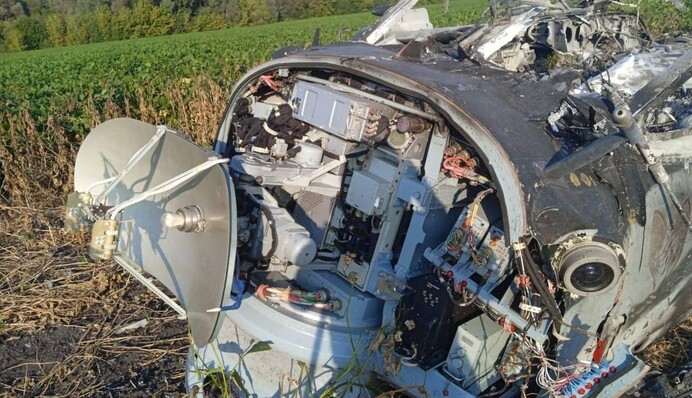 У мережі показали фото одного зі збитих на Курщині російських 