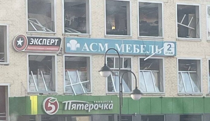 З'явились перші кадри наслідків детонацій на складі боєприпасів у Тверській області