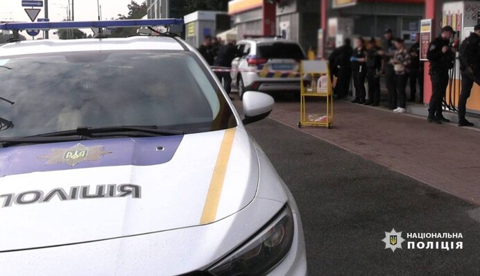 Полиция задержала подозреваемого, стрелявшего на заправке в Святошинском районе