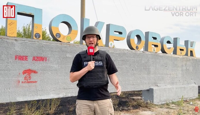 Немецкий журналист побывал в Покровске и рассказал, что там происходит