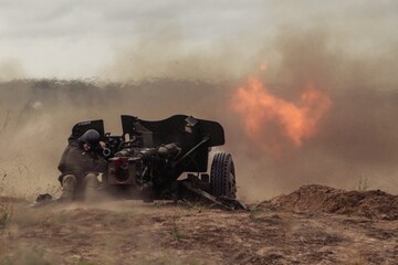 В мережі показали, як ЗСУ ліквідували російську протитанкову гармату МТ-12 