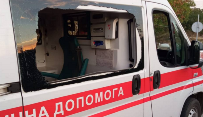 Російський дрон скинув вибуховий пристрій на медбригаду Херсонщини