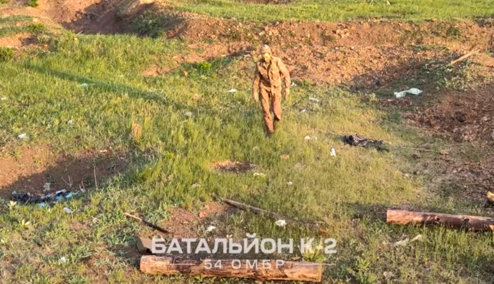 Дрон украинских военных взял в плен россиянина