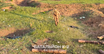 Дрон українських військових взяв в полон росіянина