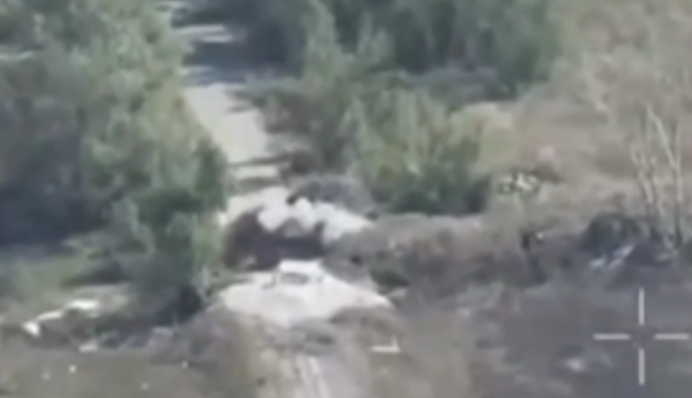 У ДПСУ показали кадри знищення окупантів на Вовчанському напрямку