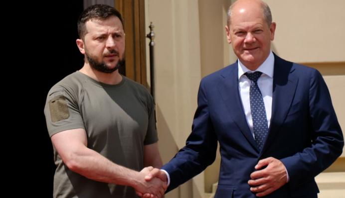 Зеленский в США встретился с Шольцом: о чем говорили