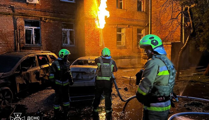 Подробности дроновой атаки на Киев: чем били и какие последствия