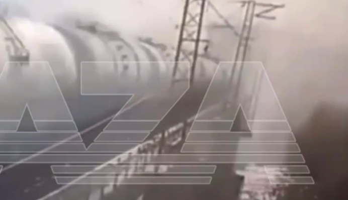 В Самарской области РФ взорвали железнодорожный мост