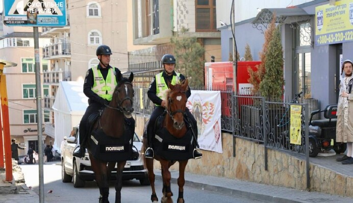 До Умані на Рош га-Шана відправили кінну поліцію