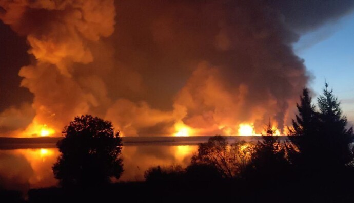 На арсеналі у Торопці знищено білоруські боєприпаси