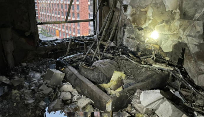 В Москві палав місцевий ЖК: людей рятували ковдрами та матрацами