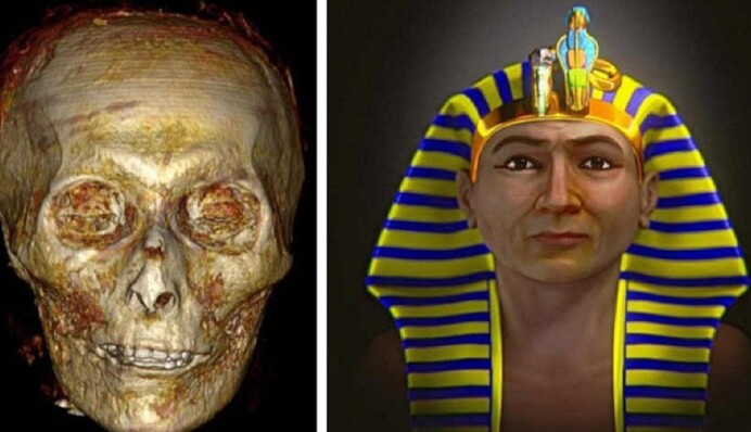 Ученые реконструировали лицо египетского фараона Аменхотепа I, правившего 3,5 тысячи лет назад