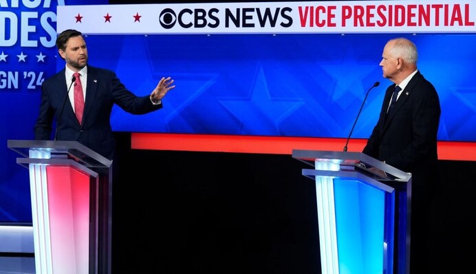 Ни слова об Украине: кто победил в дебатах Венса и Уолза