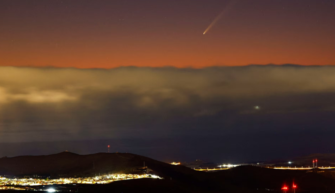 До Землі наблизилася комета, яку востаннє бачили в кам'яному віці