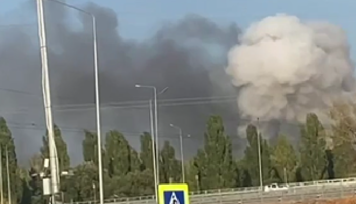Вблизи Курской АЭС вспыхнул пожар из-за обстрелов