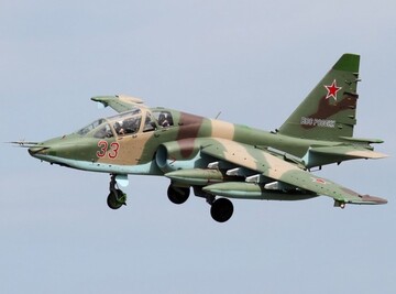 Біля Костянтинівки збили російський Су-25