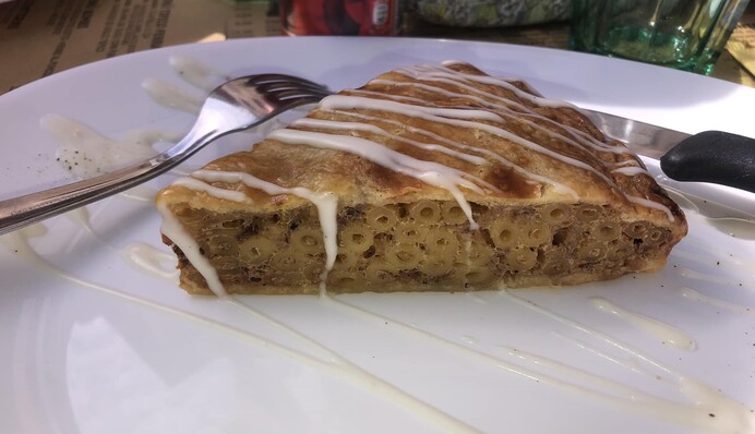 Письменник Курков забракував пиріг з макаронами