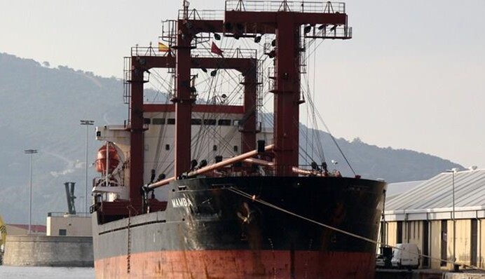 Україна конфіскувала суховантаж