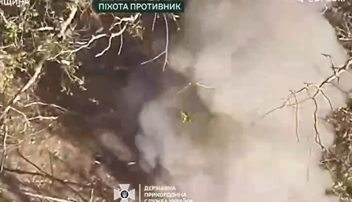 Прикордонники показали, як нищать окупантів в районі Кремінної