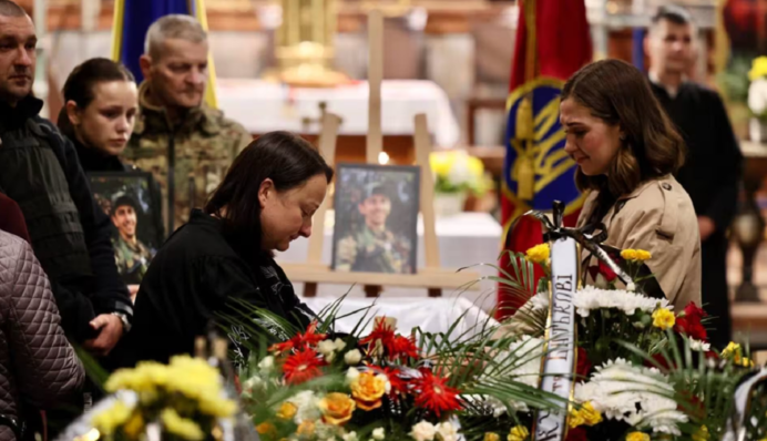 У Львові попрощалися з зятем Ірини Фаріон, що загинув в боях за Україну