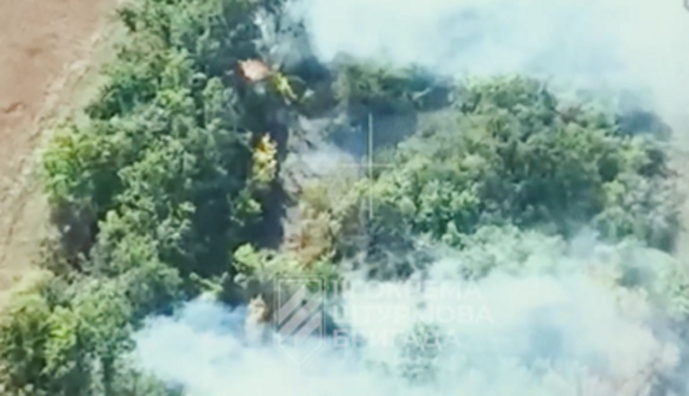 В 3-ій штурмовій показали, як випалюють окупантів і вороже озброєння