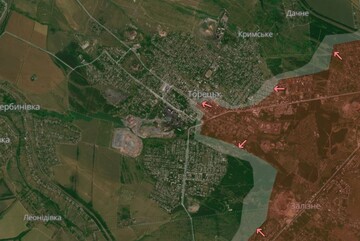 Українська аеророзвідка показала знищений росіянами Торецьк